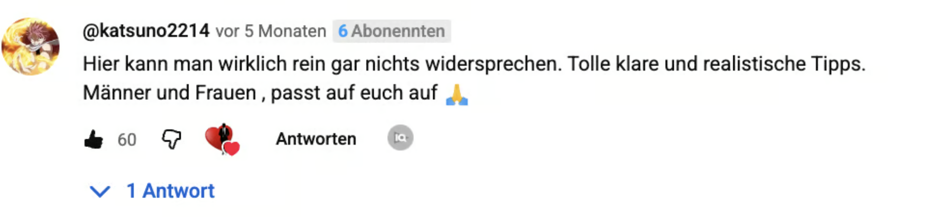 YouTube-Kommentar: Tolle, klare und realistische Tipps