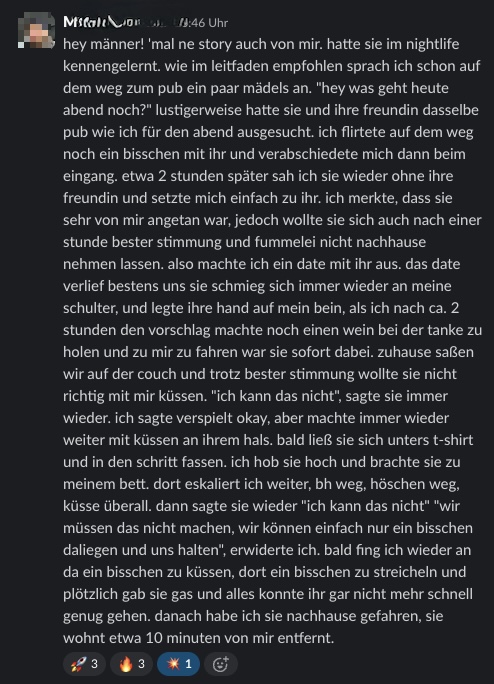 Coaching-Erfolg: Story aus dem Nightlife